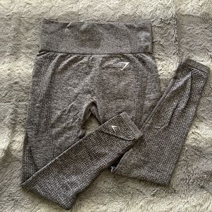 Gymshark Vital Seamless Leggings - Smokey Grey Marl